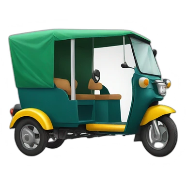Autorickshaw sticker