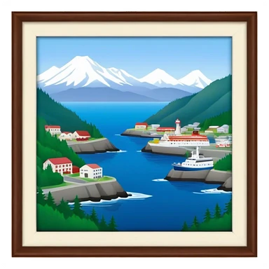 Port Angeles Washington no border sticker