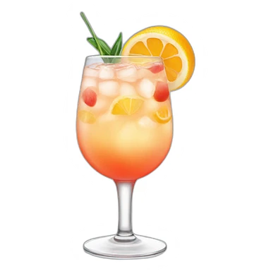 Paloma cocktail sticker
