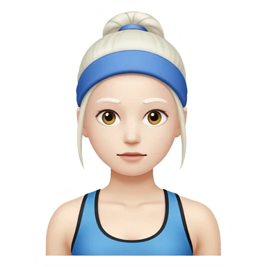  Lobo blanco Fitness  sticker