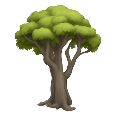 dusty dry forest sticker