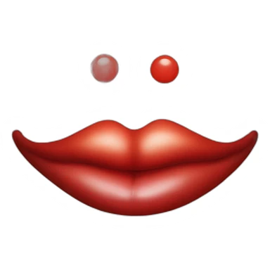 CLOWN LIPS sticker