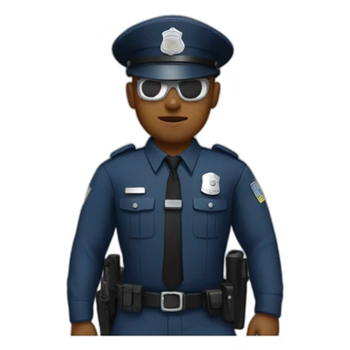 Police soliders sticker