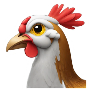 pouleut sur chat sticker