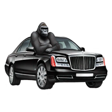 Gorilla drive maybach sticker