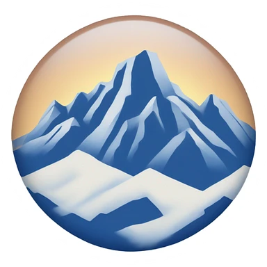 Blue mountain like a coors can sticker
