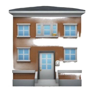 50% home, 50% office building sticker