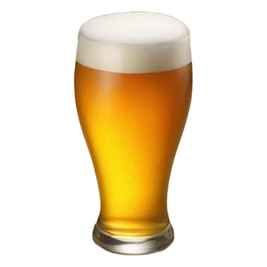 Beer on table sticker