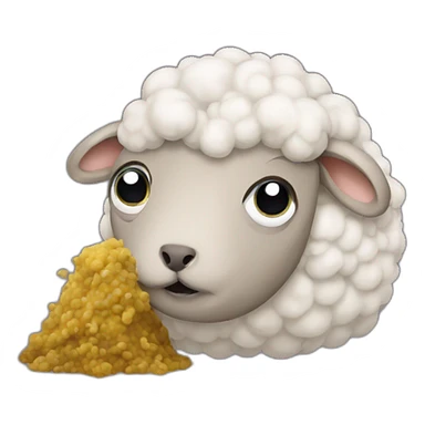 Sheep puke sticker