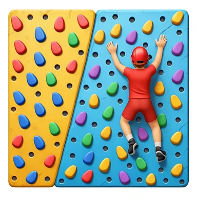 Climbing Wall sticker