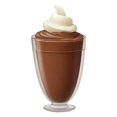 chocolate mousse sticker
