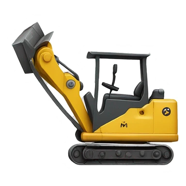 Máquina retroescaladora   sticker