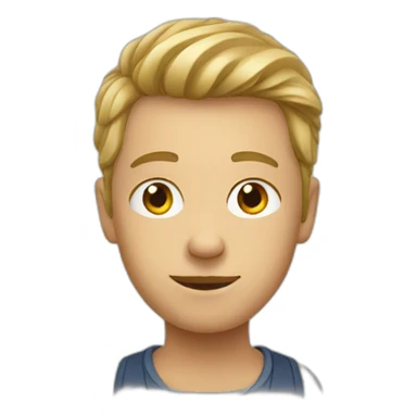 Danish person sticker