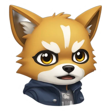 aggretsuko sticker