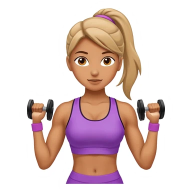 Gym girl  sticker