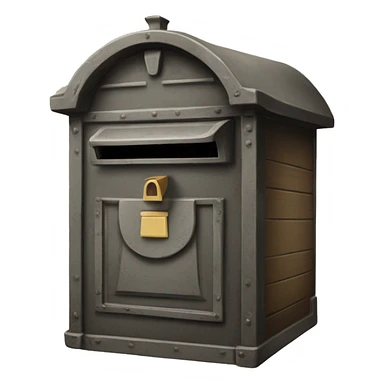 old letter box sticker