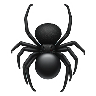 black detailed cSpider  sticker