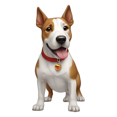 mario-on-red-white-bull-terrier sticker
