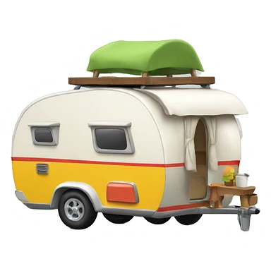 Mini Caravan sticker