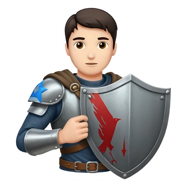 shield bearer sticker