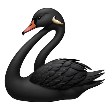 Cisne negro sticker