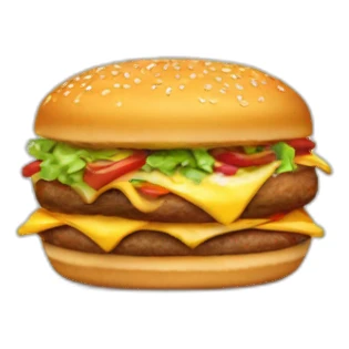 Borne de commande fast food  sticker