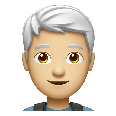 white boy with laptop  sticker