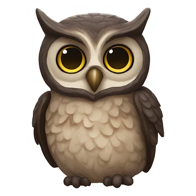 deep owl deepwoken sticker