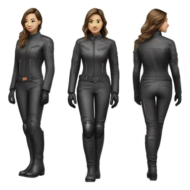 Women’s motorcycle gear sticker