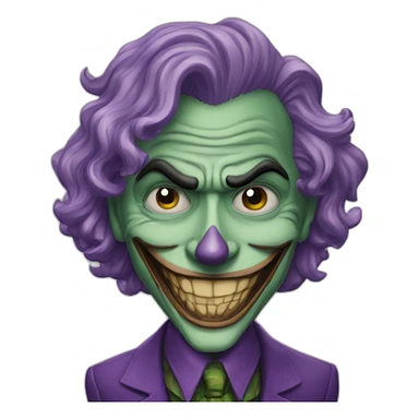 Oppenheimer as the joker sticker