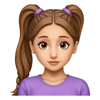 ariana grande ponytail 2025 a little older she’s 32 sticker