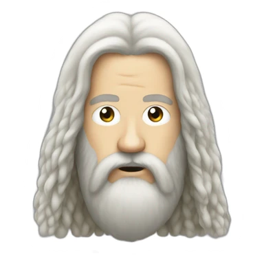 rick rubin face sticker