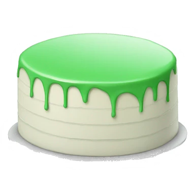 cake green sticker