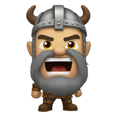 rage viking sticker