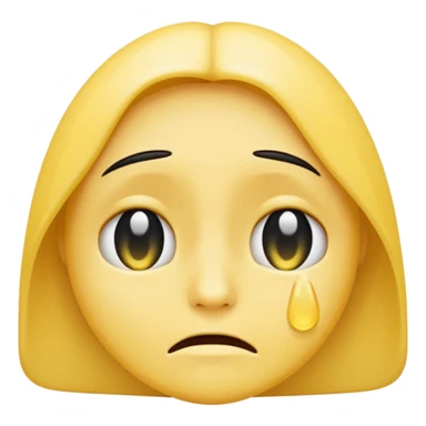 Black mourn emoji sticker