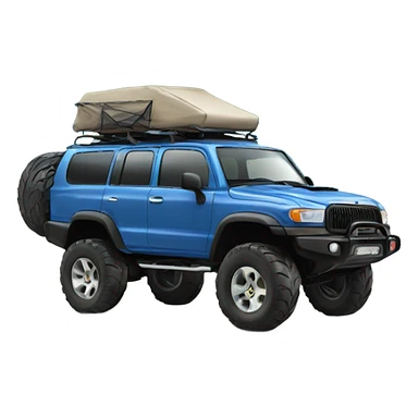 4 wheel drive on a beach sticker