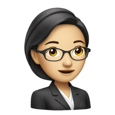 asian business women sticker