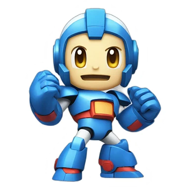 mega man sticker