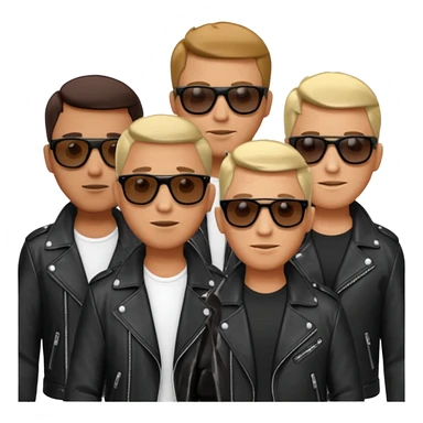 GTA style men sticker