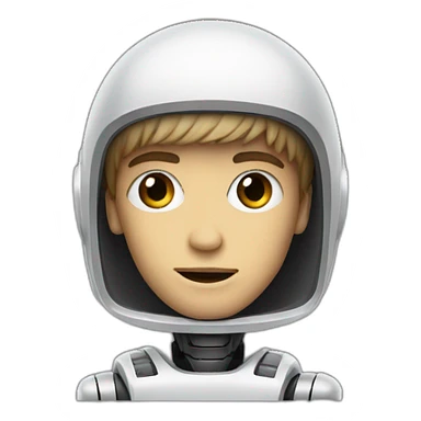justin bieber robot sticker