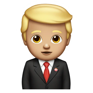 Donald trump baby sticker