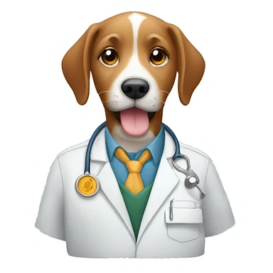 Simbolo do curso de veterinária  sticker