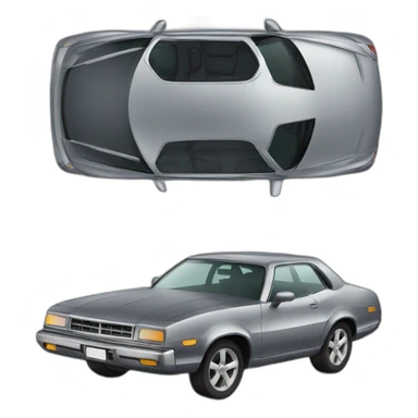 wide car with very low roofline sticker