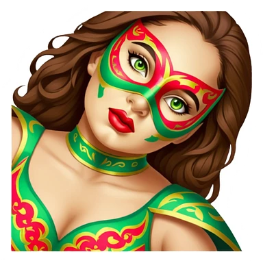 Luchador sticker