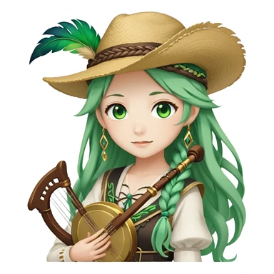 “Venti” from “Genshin Impact” sticker