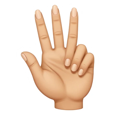 Smiling middle finger sticker