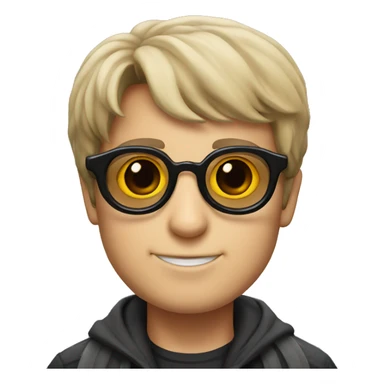 harry potter with sunglasses sticker