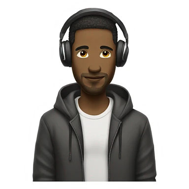 Chill music vibe sticker