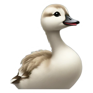 baby goose sticker