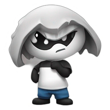 Obsidian.md mascot Gemmy wearing a T-shirt sticker